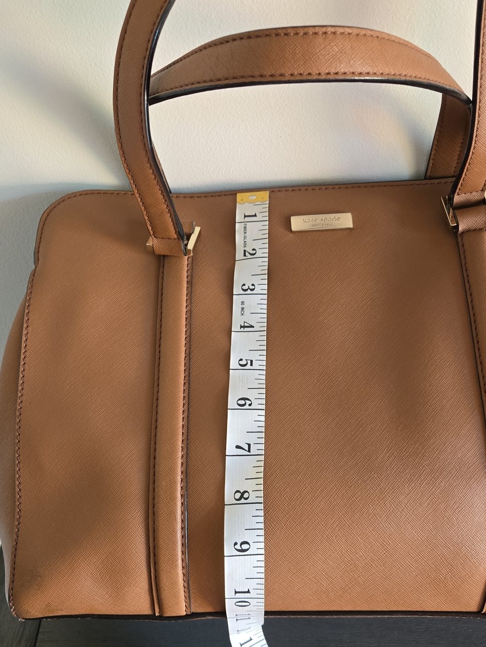 Brown Leather Kate Spade New York Tote Bag - Picture 16 of 16